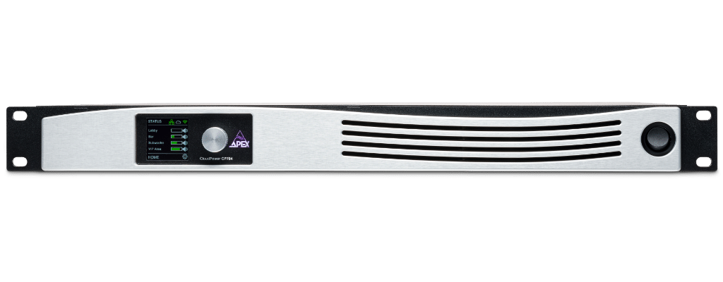 CloudPower 4 channel installation amplifier with integral DSP