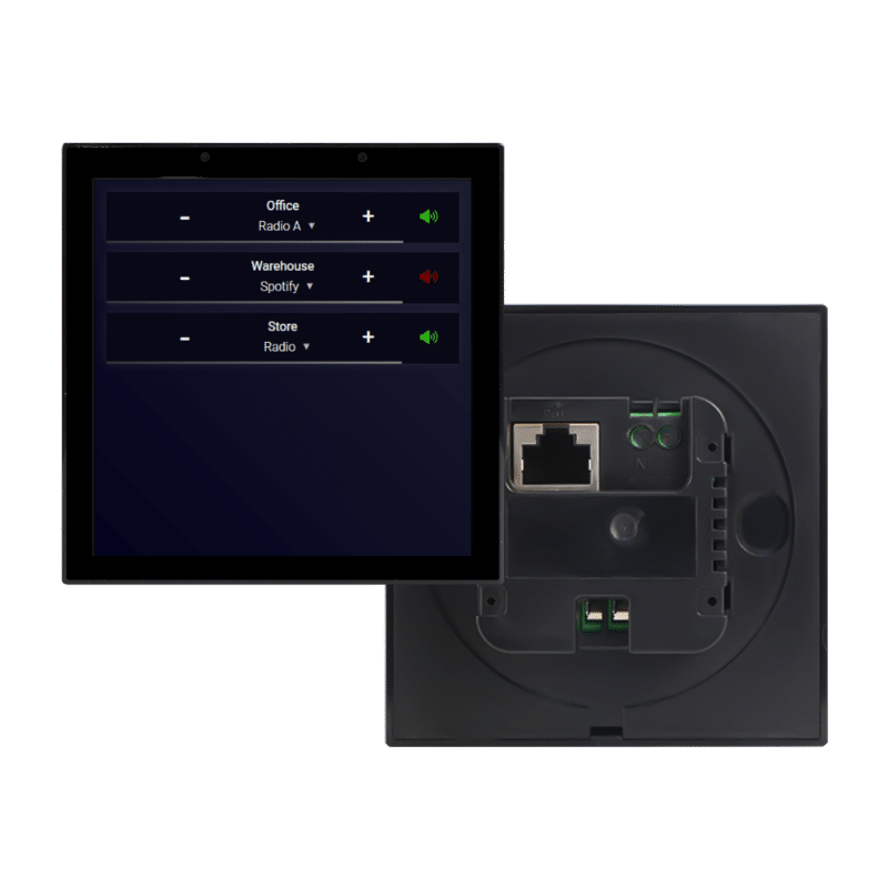 APEX ACW-05 remote control touchscreen wall controller for CloudPower amplifiers