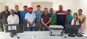 The team from Audio Wizard - APEX distributor for India