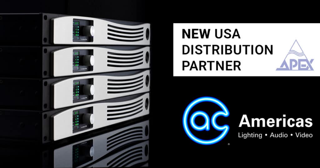 AC Americas to distribute APEX CloudPower amplifiers in United States