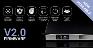 APEX CloudPower Class D Installation amplifier Firmware V2.0
